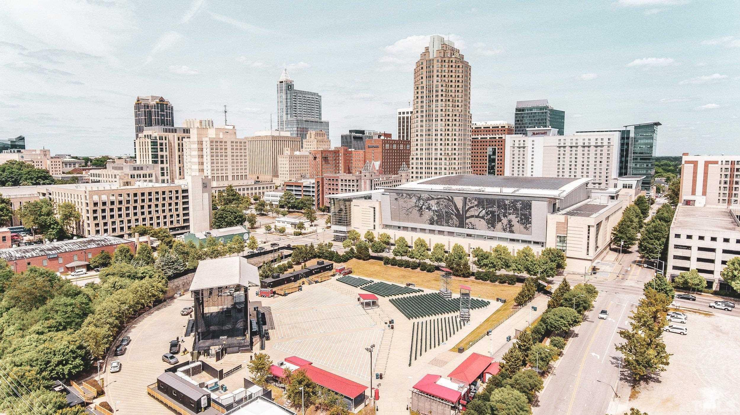 407 West Lenoir Street Raleigh, NC 27601 - Photo 35 of 42 a view of a city with tall buildings