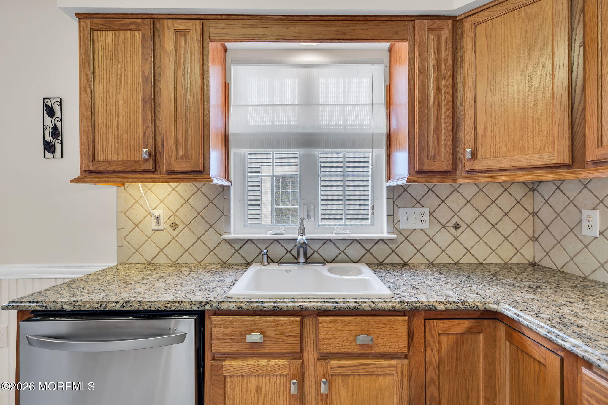 10 Congressional Road Jackson, NJ 08527 - Photo 19 of 72 a kitchen with granite countertop cabinets and window