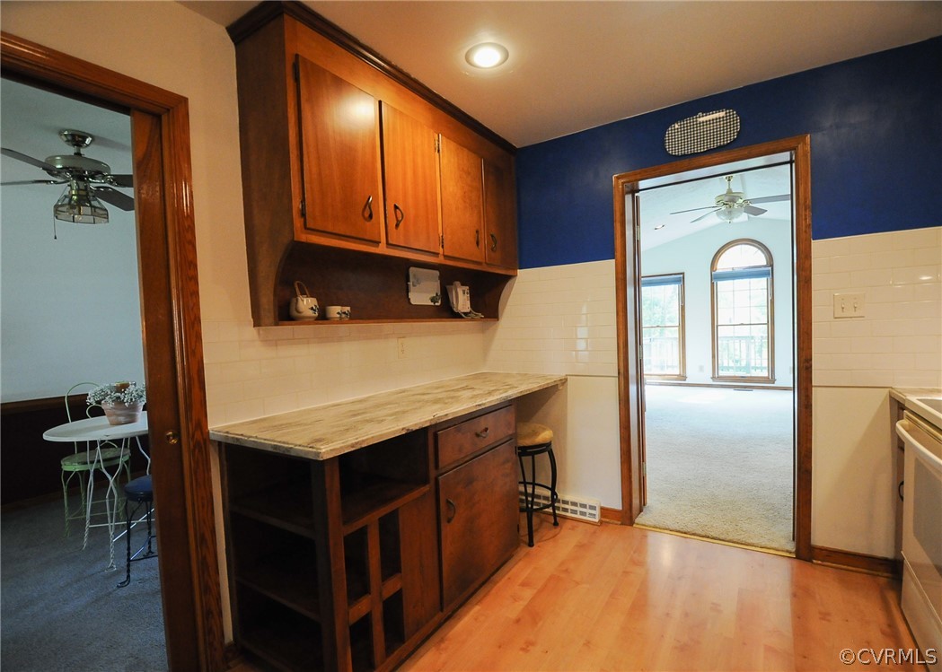 311 Treva Road Sandston, VA 23150 - Photo 14 of 40 QUAINT AND CUSTOM! THIS CENTER KITCHEN ALLOWS FLOW