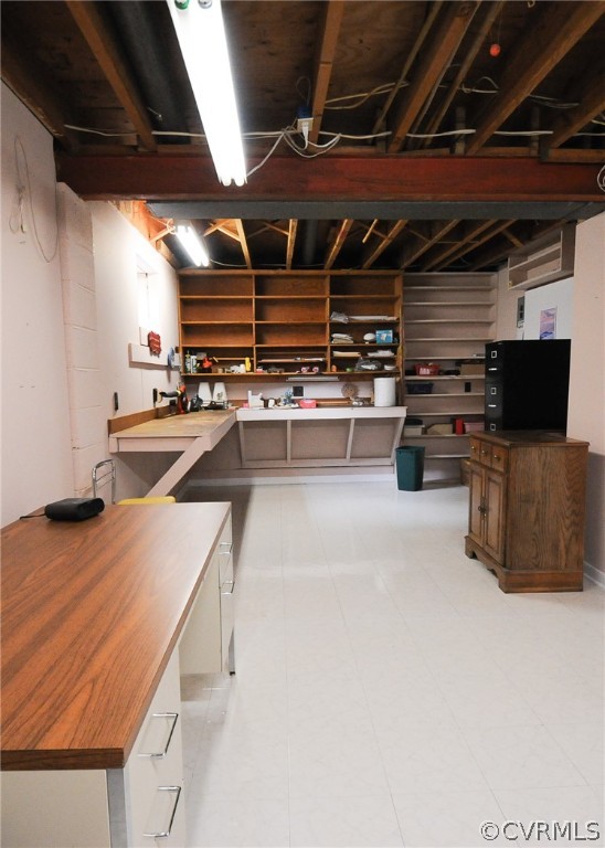 311 Treva Road Sandston, VA 23150 - Photo 35 of 40 NOTICE WORKBENCH AND MORE BUILT-IN SHELVING. WHAT