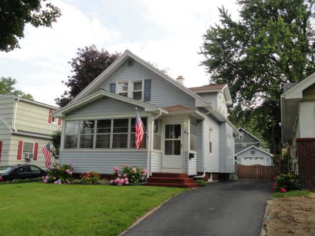 45 Holcroft Road Rochester, NY 14612 - Photo 1 of 1 Exterior Front. Spacious cape cod layout with firs