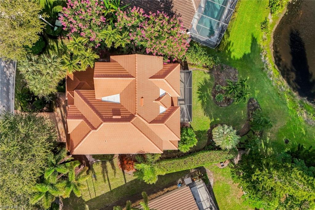 6777 Southern Oak Court Naples, FL 34109 - Photo 40 of 49 Aerial View of your brand new tile roof