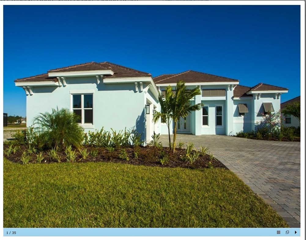 5865 Palmetto Preserve Road Vero Beach, FL 32967 - Photo 1 of 7 a front view of a house with a yard