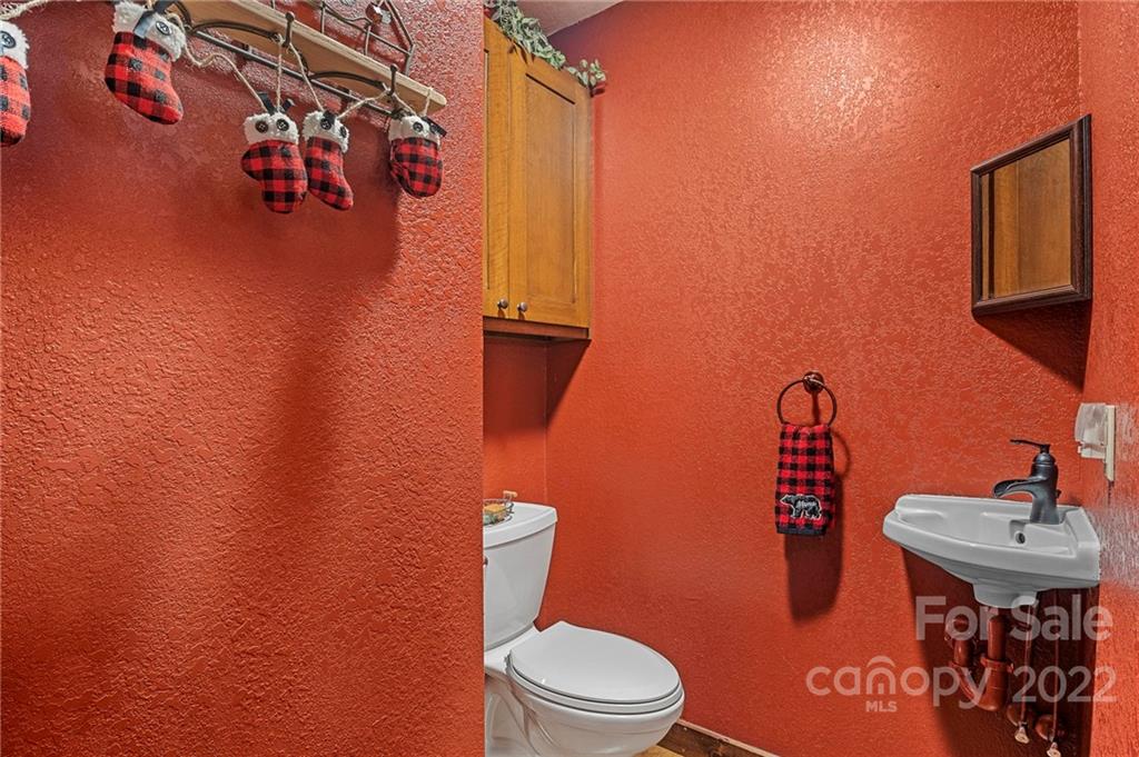2685 Mission Road Murphy, NC 28906 - Photo 19 of 35 a bathroom with a toilet and a sink