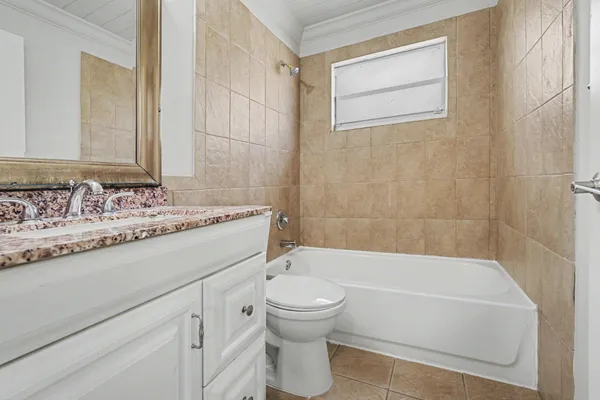 a view of an empty room with a balcony