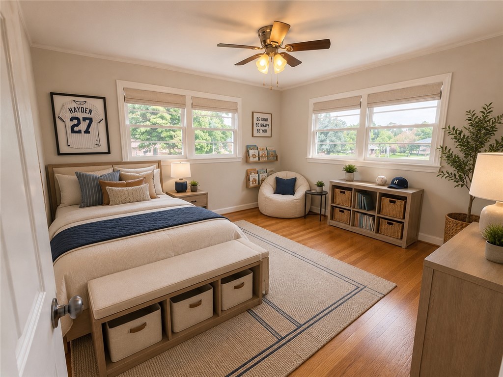 2304 Poplar Lane Anderson, SC 29621 - Photo 27 of 33 This serene bedroom offers comfortable living with ample natural light.