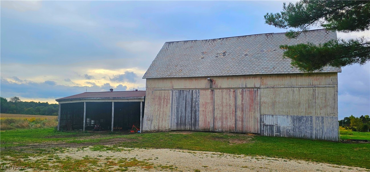 6162 Spieth Road Medina, OH 44256 - Photo 4 of 14 View of outdoor structure at dusk