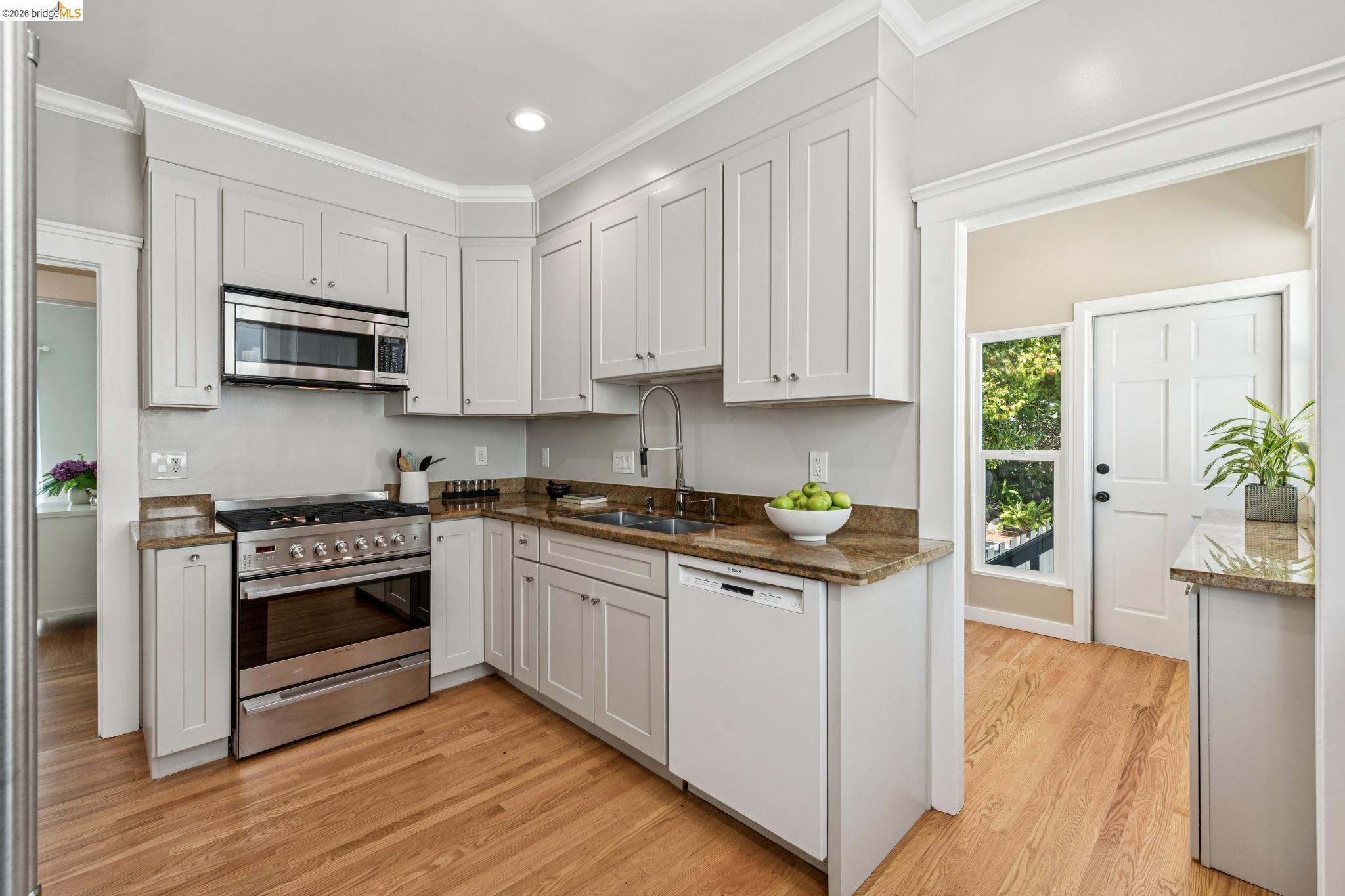 1233 Carleton Street Berkeley, CA 94702 - Photo 18 of 41 Kitchen looking into laundry room