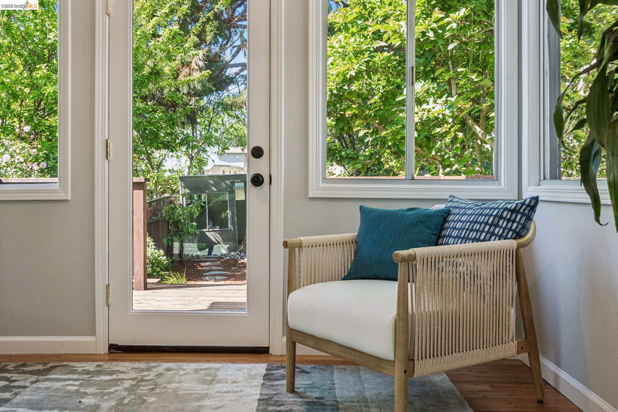 1233 Carleton Street Berkeley, CA 94702 - Photo 26 of 41 Sun porch/office opens to deck and back garden