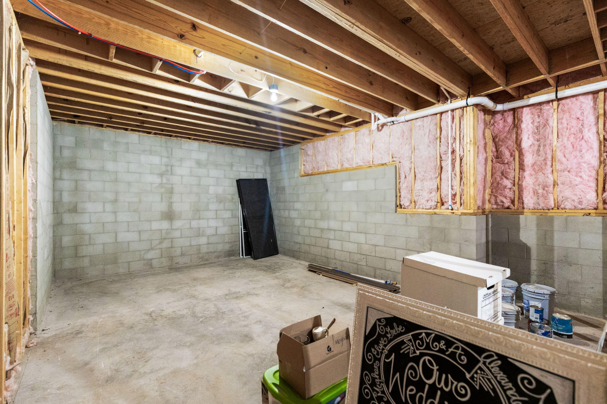 6296 Fairview Road Hixson, TN 37343 - Photo 48 of 59 Unfinished Basement Space