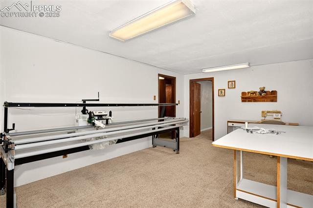 6723 Seneca Road Colorado Springs, CO 80915 - Photo 18 of 36 Head downstairs to a large family, game or crafting room