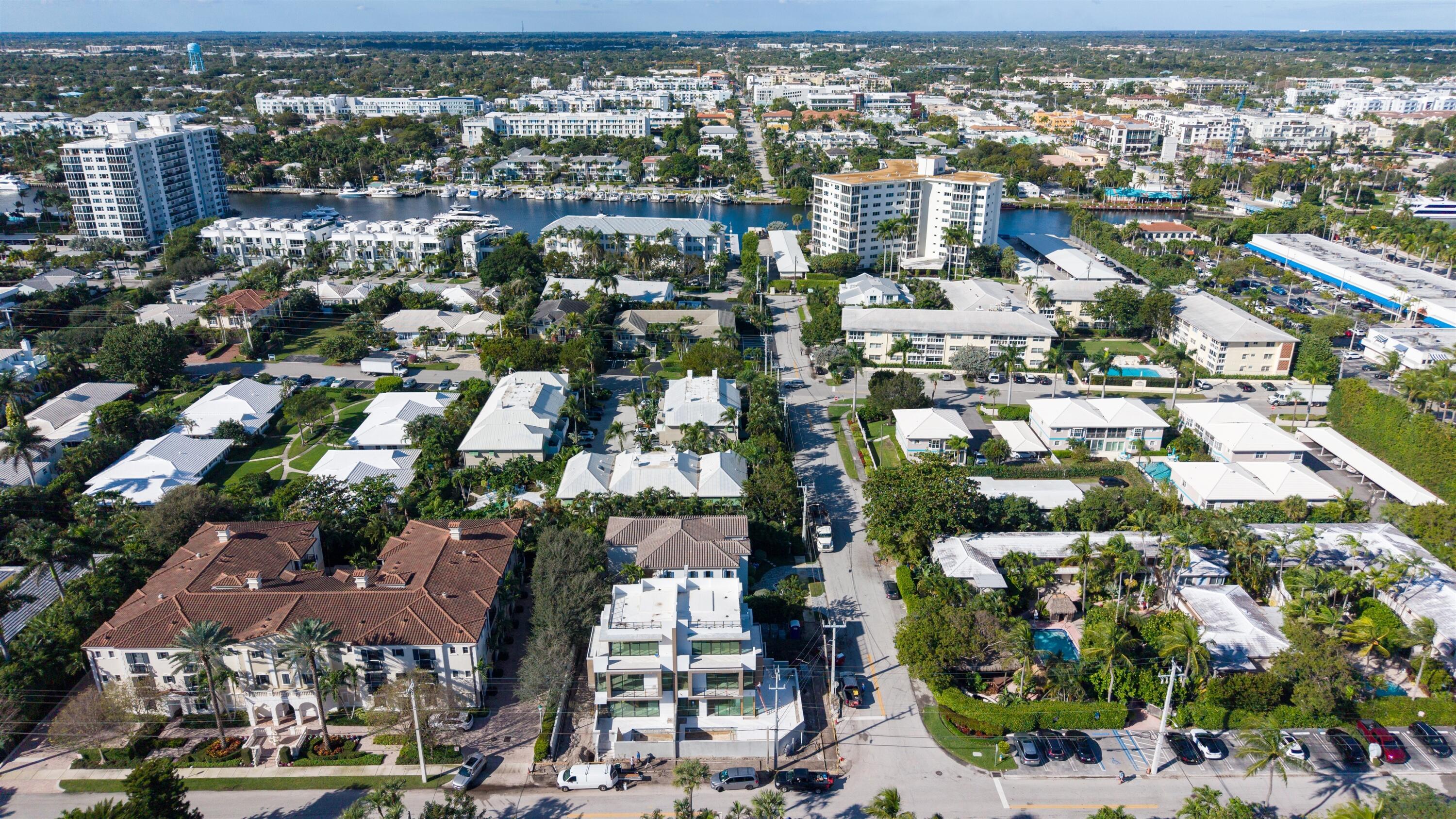100 Gleason Street, Unit 204 Delray Beach, FL 33483 - Photo 8 of 8 an aerial view of city
