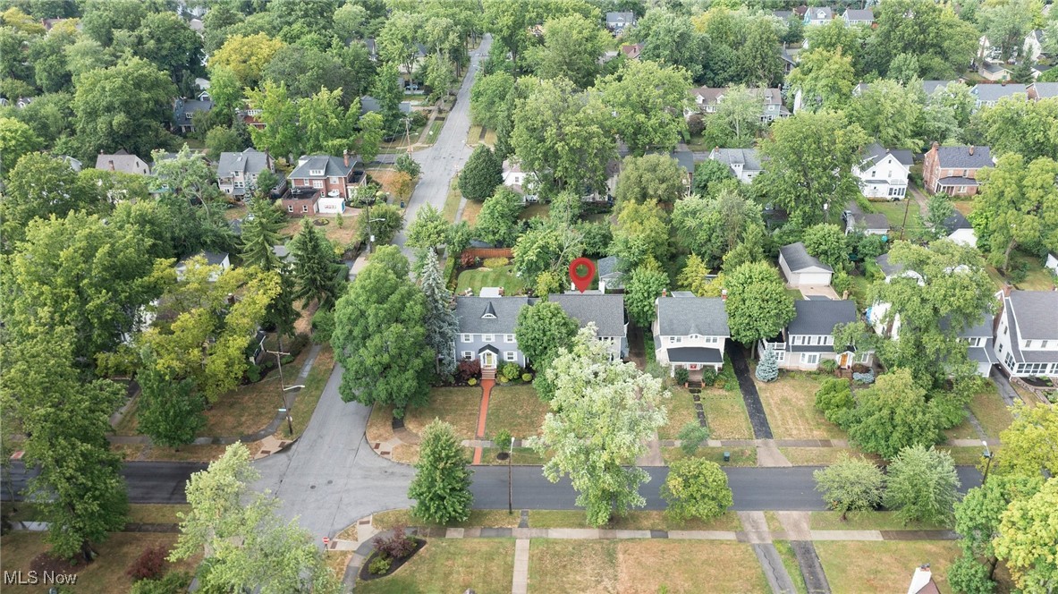 3045 Scarborough Road Cleveland, OH 44118 - Photo 42 of 42 Aerial view with a residential view
