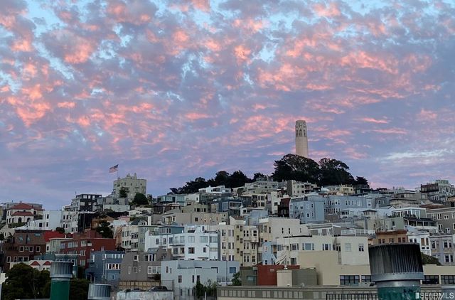 a view of city with terrace
