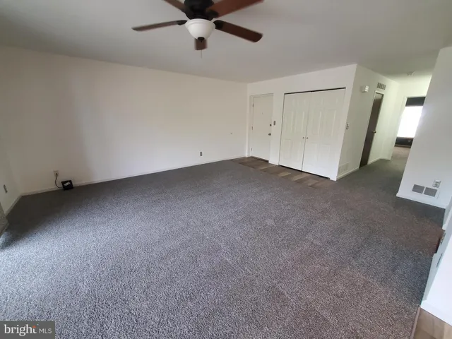 a view of empty room