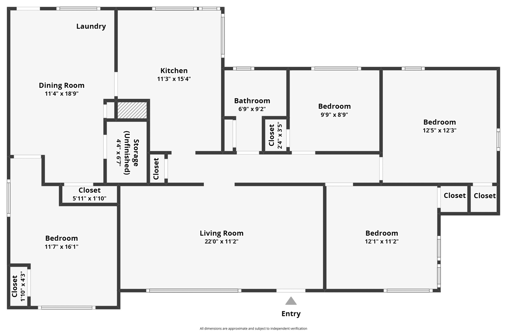 1760 East 158th Street Dolton, IL 60419 - Photo 22 of 22 a picture of a wall with a white and white photo