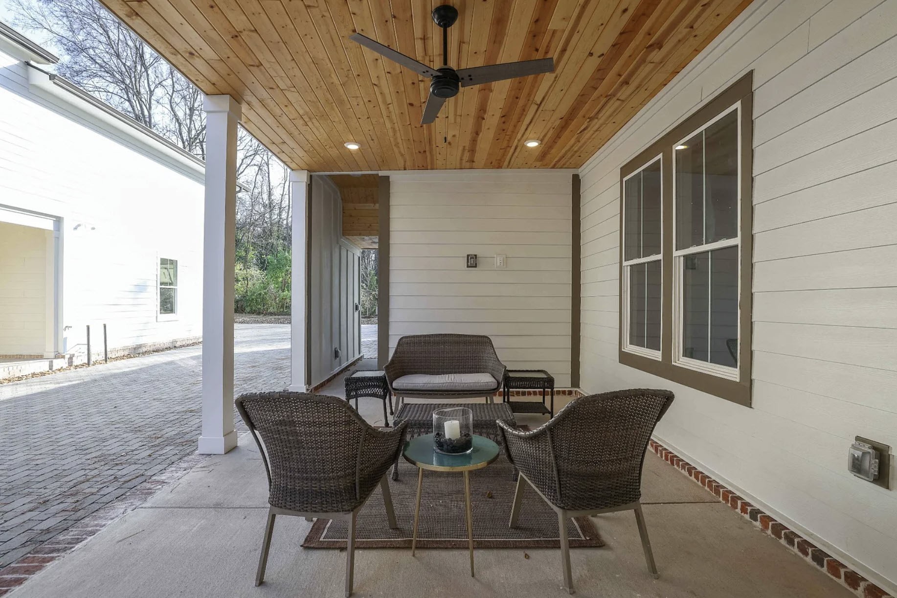 207 Fairground Street, Unit 103 Franklin, TN 37064 - Photo 25 of 27 a dining room with furniture and wooden floor