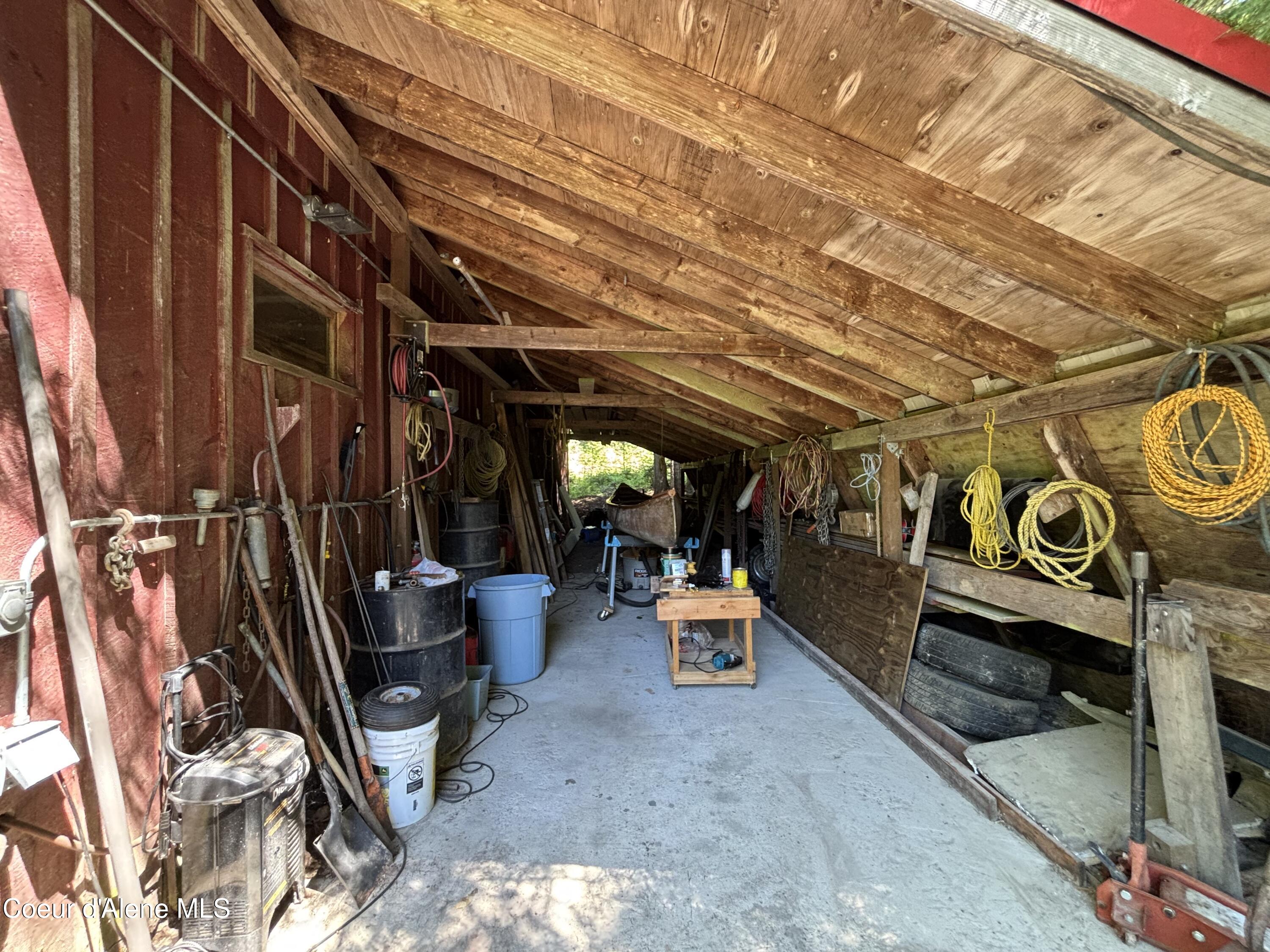 2216 Mosquito Creek Road Clark Fork, ID 83811 - Photo 26 of 47 025 Barn lean-to
