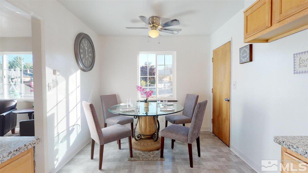 1860 Keystone Avenue Reno, NV 89503 - Photo 2 of 22 a view of a dining room with furniture and a chandelier