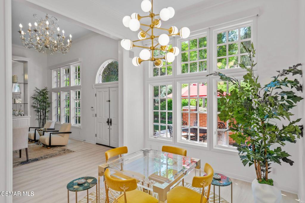 2479 Swanfield Court Lake Sherwood, CA 91361 - Photo 12 of 15 a living room filled with furniture chandelier and a chandelier