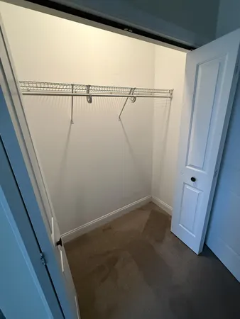 a view of walk in closet