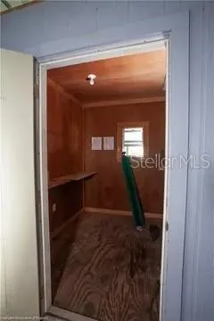 a view of empty room