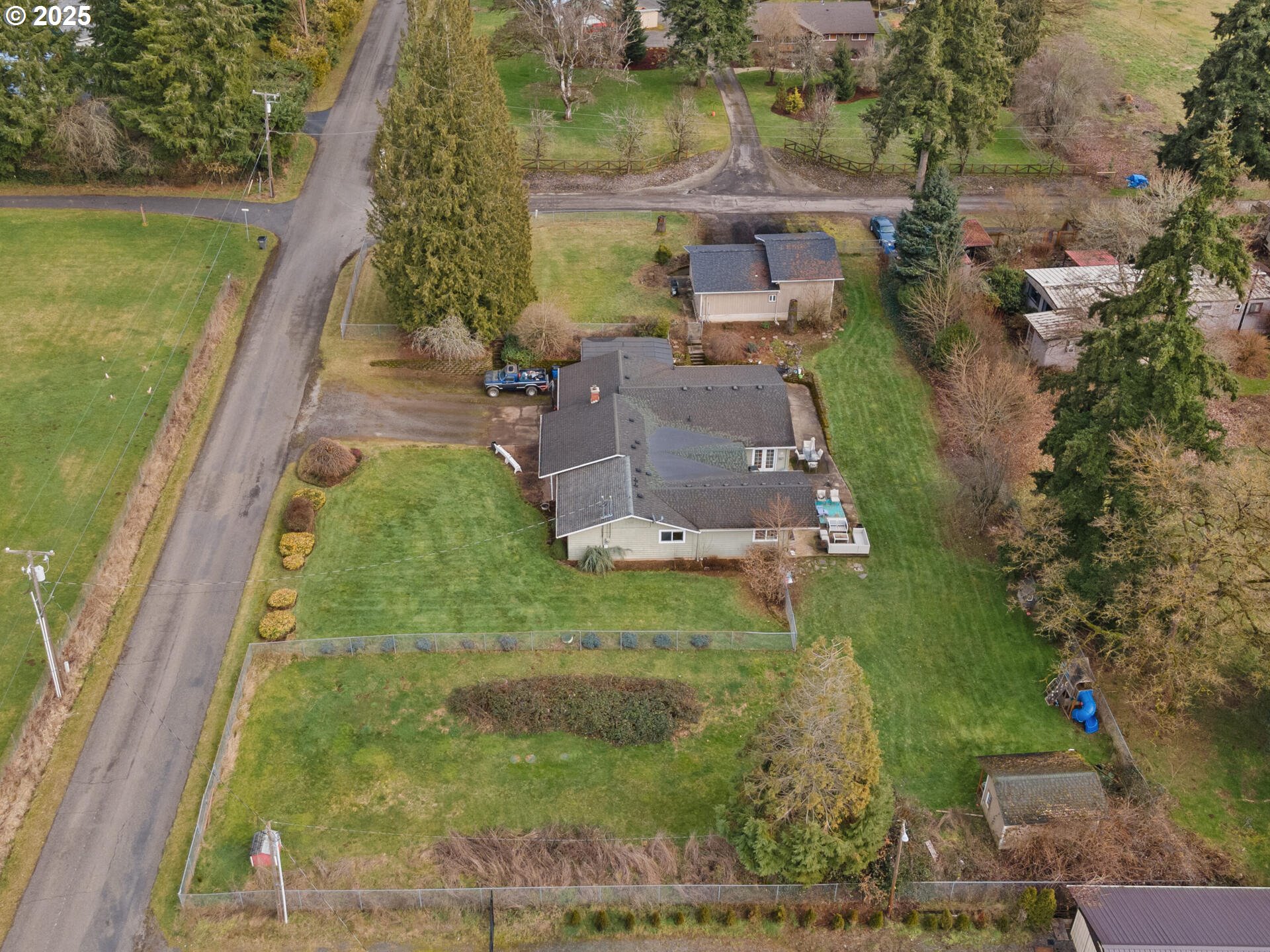 1621 Northeast 194th Street Ridgefield, WA 98642 - Photo 5 of 48 an aerial view of a house with outdoor space