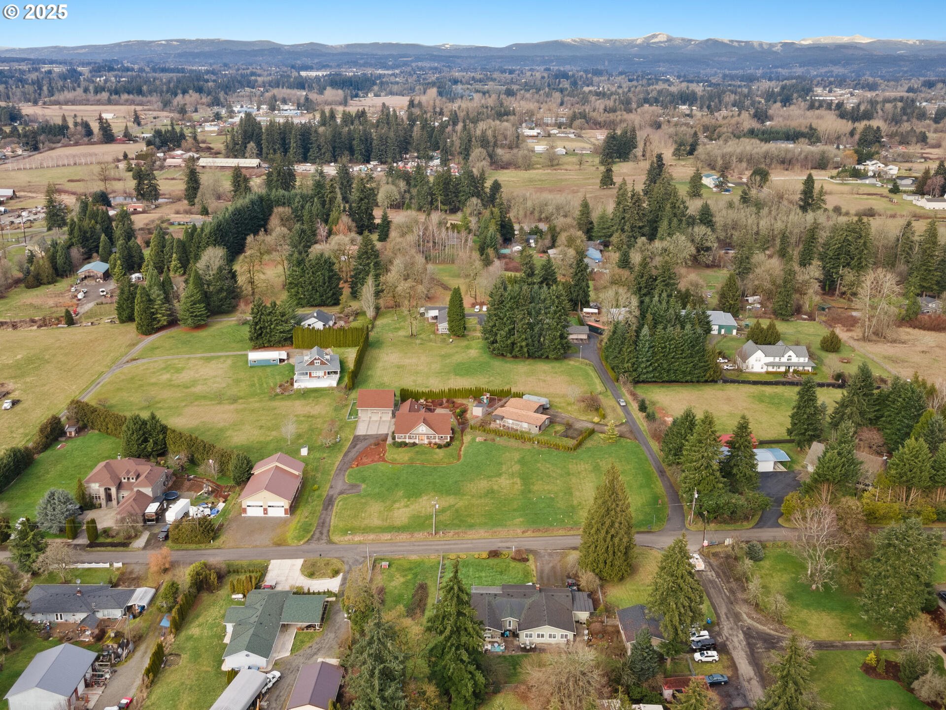 1621 Northeast 194th Street Ridgefield, WA 98642 - Photo 10 of 48 an aerial view of a houses with a lake