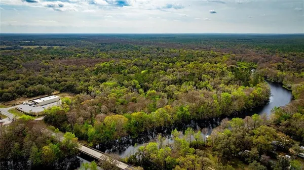a view of a green field