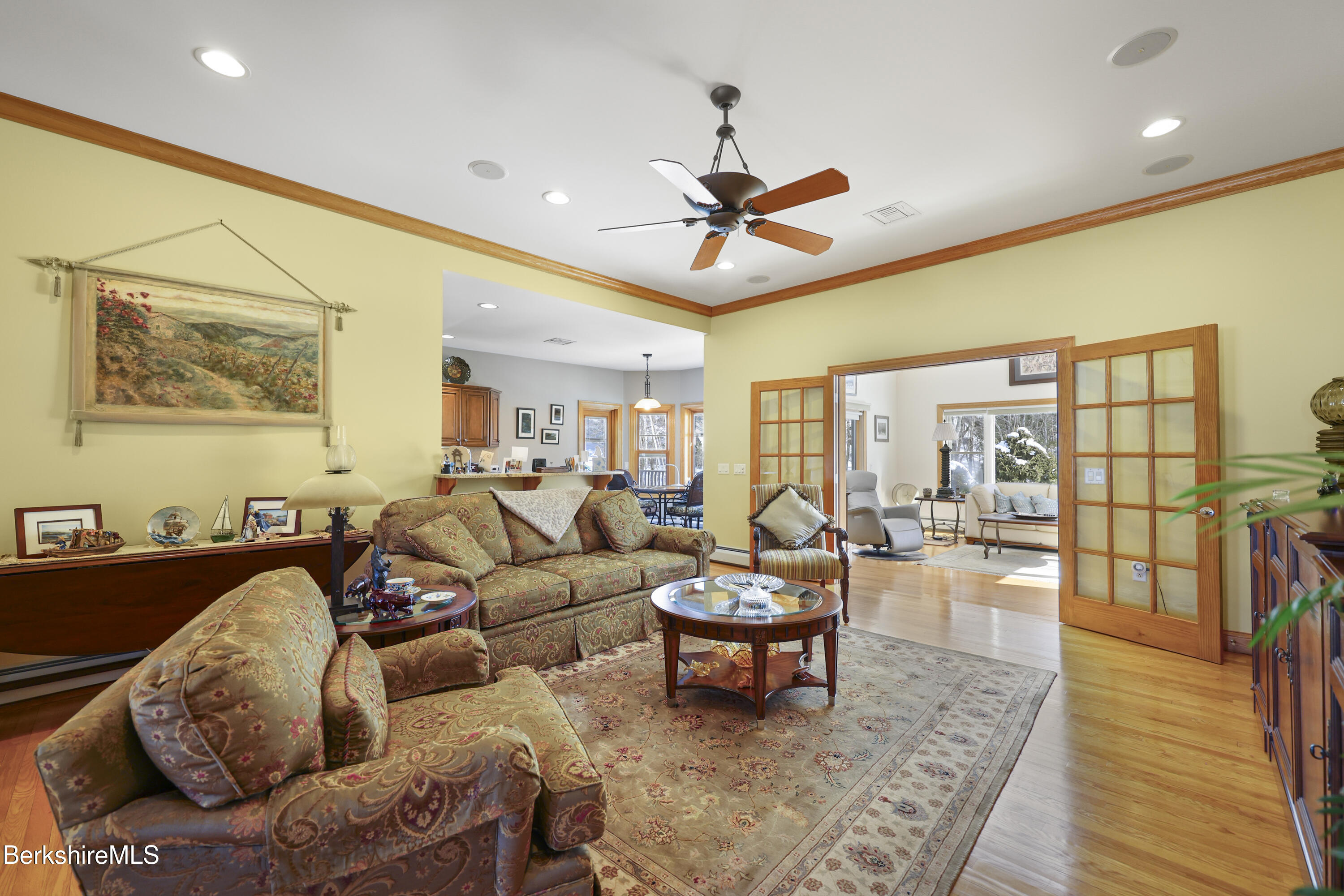 581 Red Barn Road Dalton, MA 01226 - Photo 17 of 65 a living room with furniture and a large window