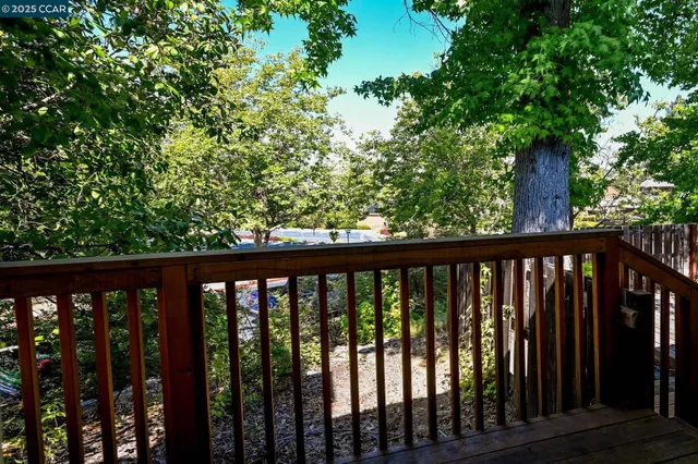 a view of outdoor space with sign board