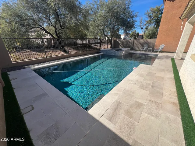 a view of outdoor space and deck