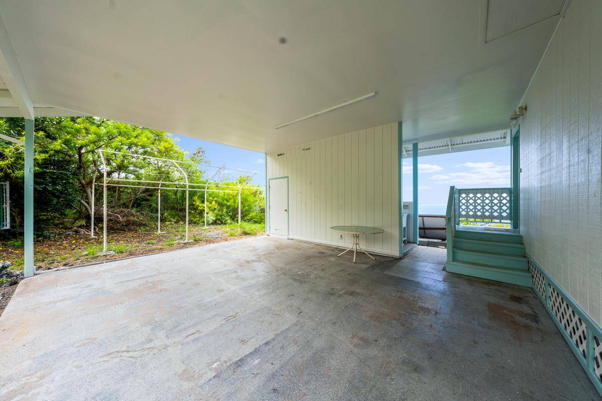88-2259 Milolii Road Captain Cook, HI 96704 - Photo 29 of 30 a view of backyard with green space