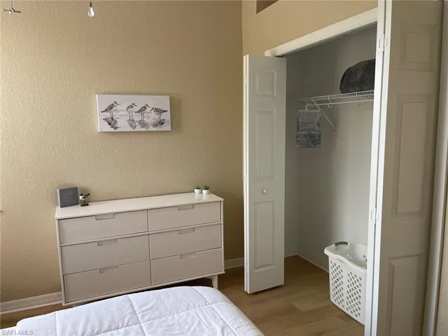 a room with storage and utility