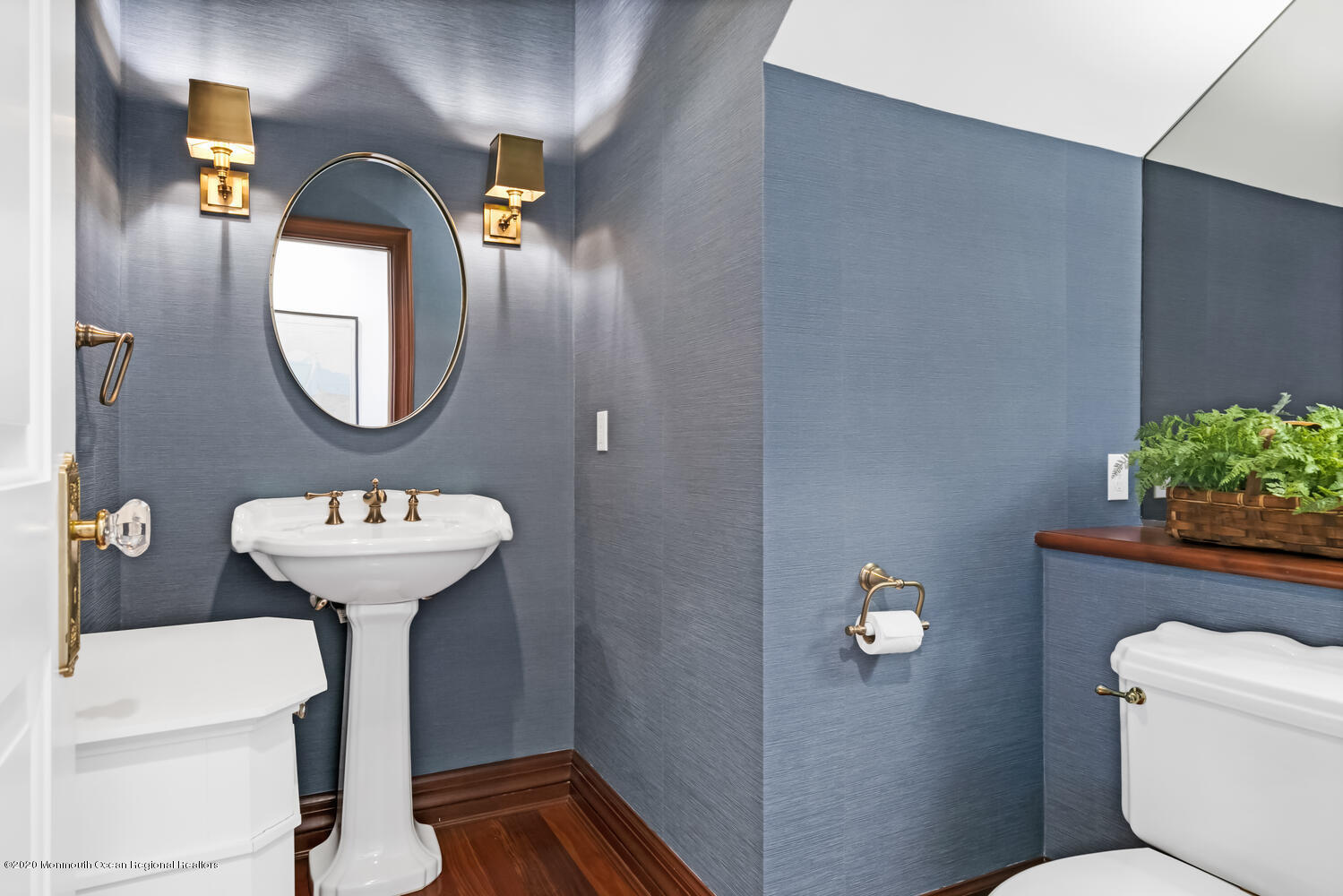617 Harding Road Little Silver, NJ 07739 - Photo 20 of 40 Charming Powder Room