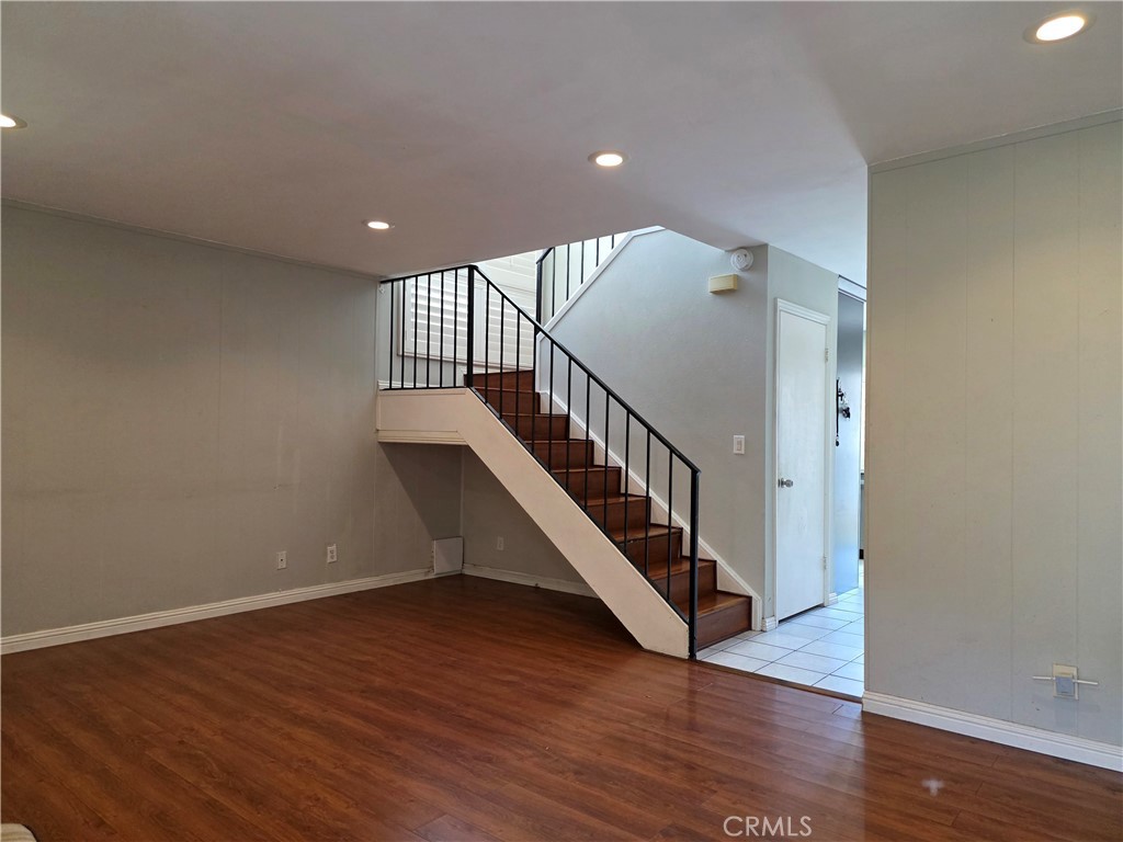 11219 Hood Way Stanton, CA 90680 - Photo 2 of 21 a view of entryway with wooden floor