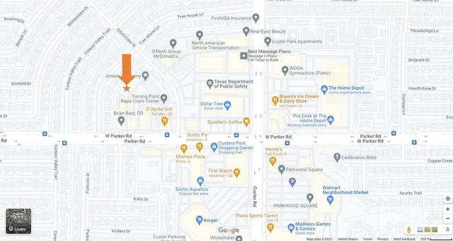 a view of bathroom with mirror