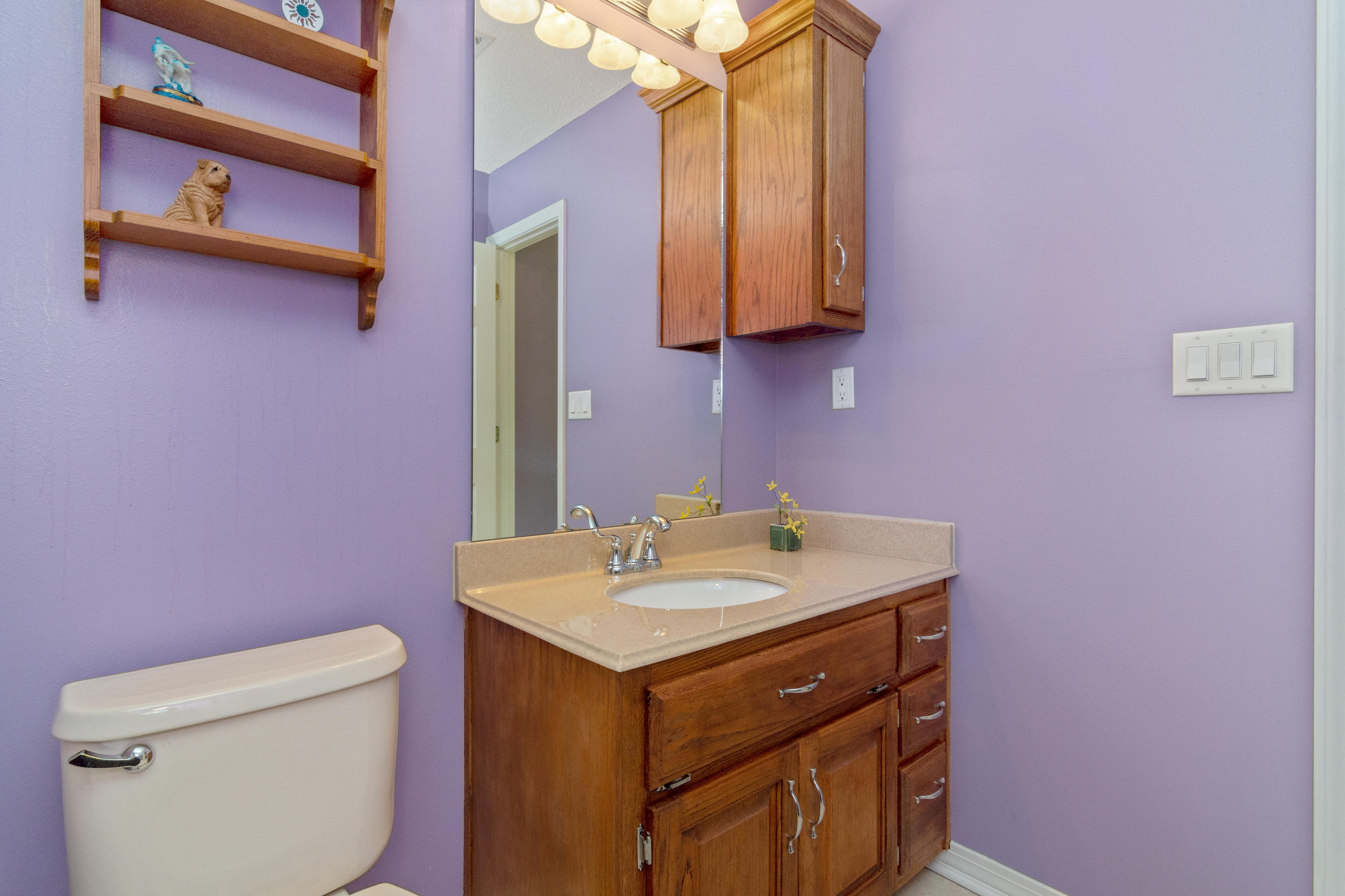 6151 Beasley Road Crestview, FL 32536 - Photo 43 of 49 a bathroom with a sink a vanity and a toilet