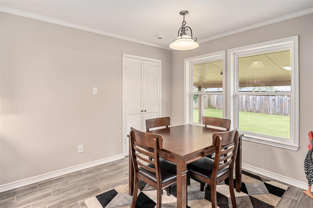 1102 Mill Run Road Athens, TX 75751 - Photo 11 of 35 a view of a dining room with furniture and window