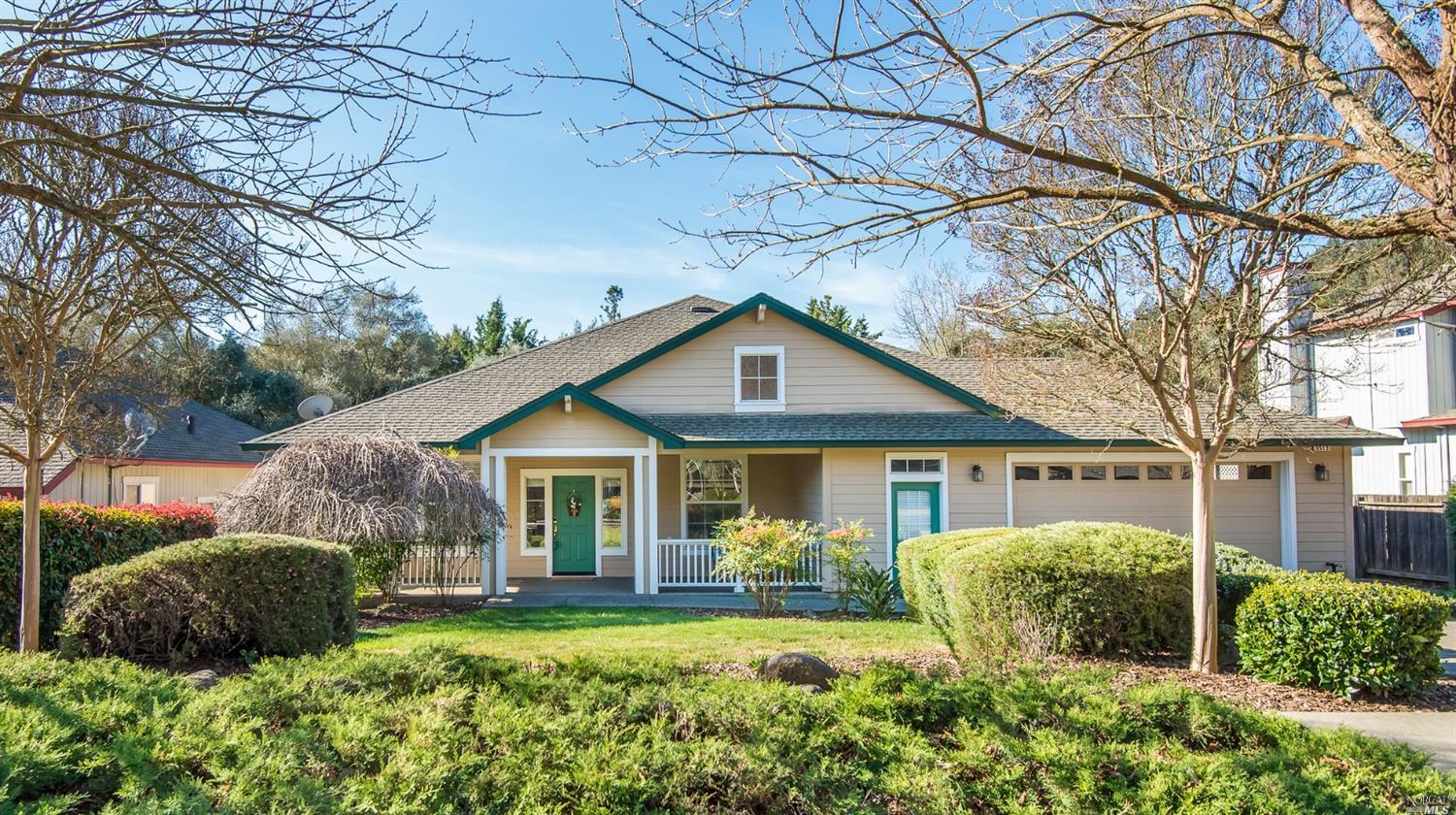 3512 Heimbucher Way Santa Rosa, CA 95404 - Photo 1 of 1 a front view of a house with garden