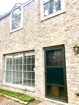a view of front door of house
