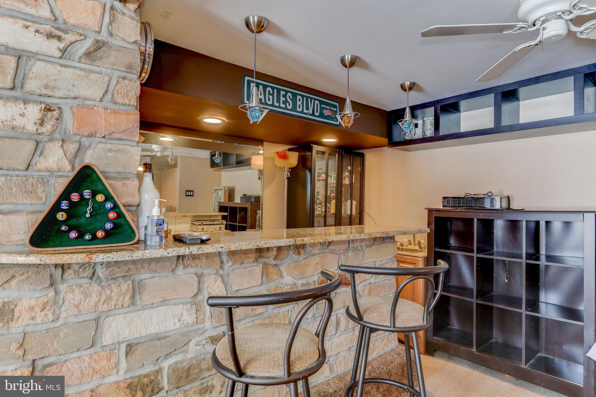 12215 Aster Road Philadelphia, PA 19154 - Photo 20 of 27 Finished basement with Wet Bar