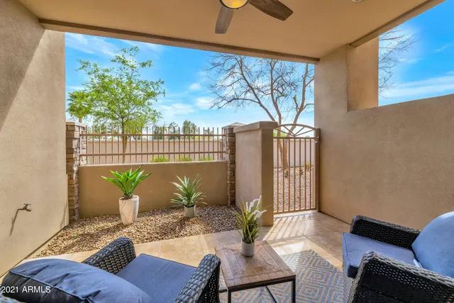a large building with a street view