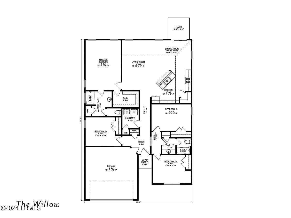 79 Old Mill Crossing Bluffton, SC 29910 - Photo 41 of 41 floor plan
