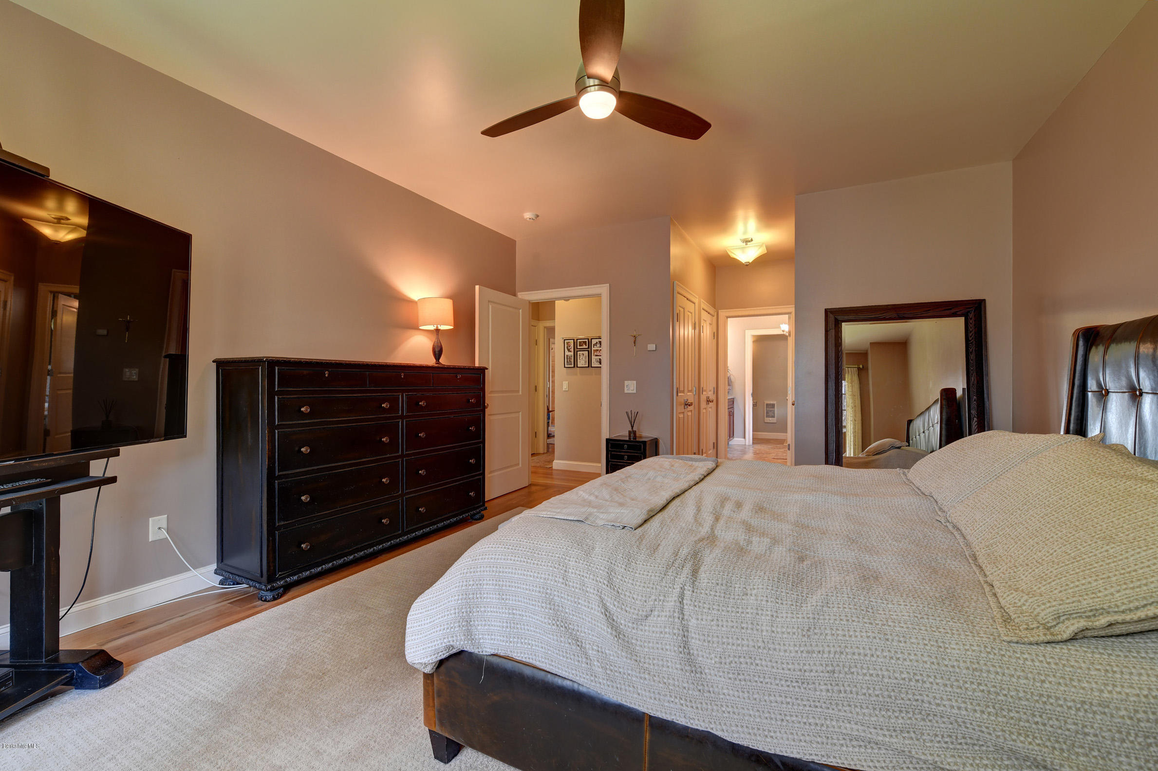 16 Lillybrook Road Pittsfield, MA 01201 - Photo 22 of 38 a bedroom with a bed and a television