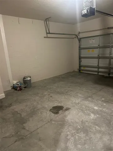 a view of a room with an empty space