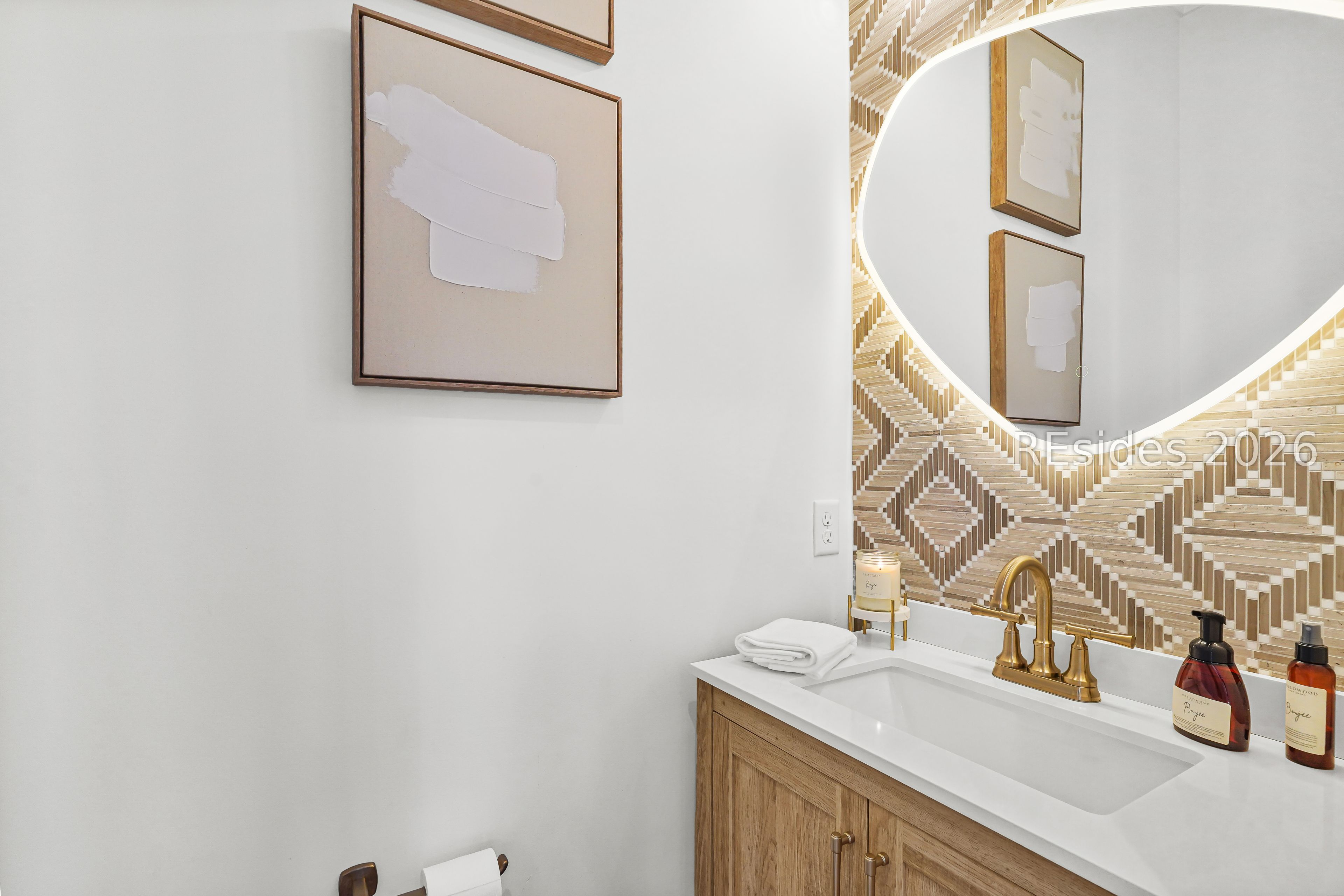 93 Anchor Bend Bluffton, SC 29910 - Photo 7 of 54 Half Bath downstairs main house off entryway