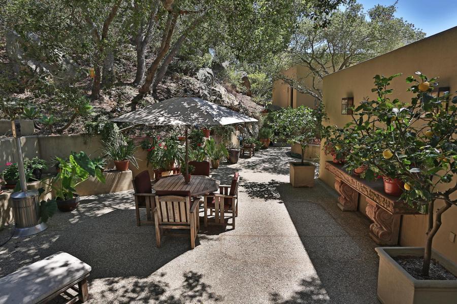 900 Park Montecito Ca Montecito, CA 93108 - Photo 9 of 21 a view of a patio with chairs and potted plants