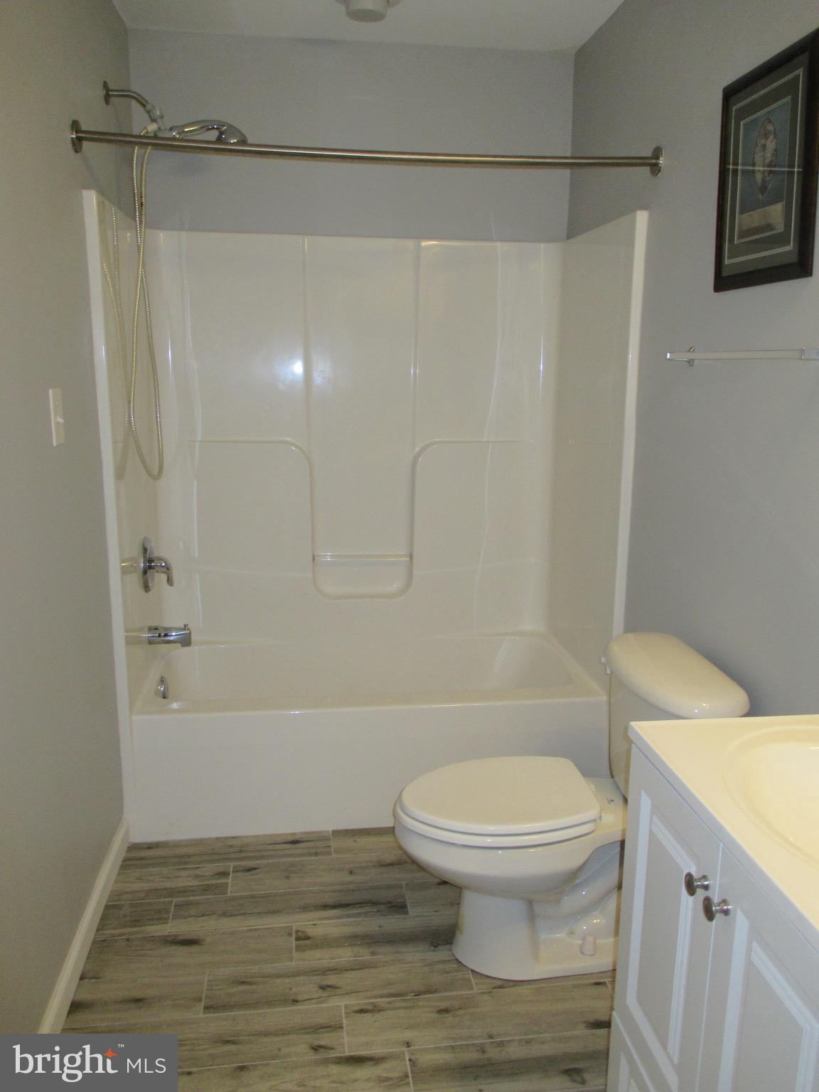 6300 Lincolnia Road Alexandria, VA 22312 - Photo 22 of 30 a bathroom with a toilet and a shower
