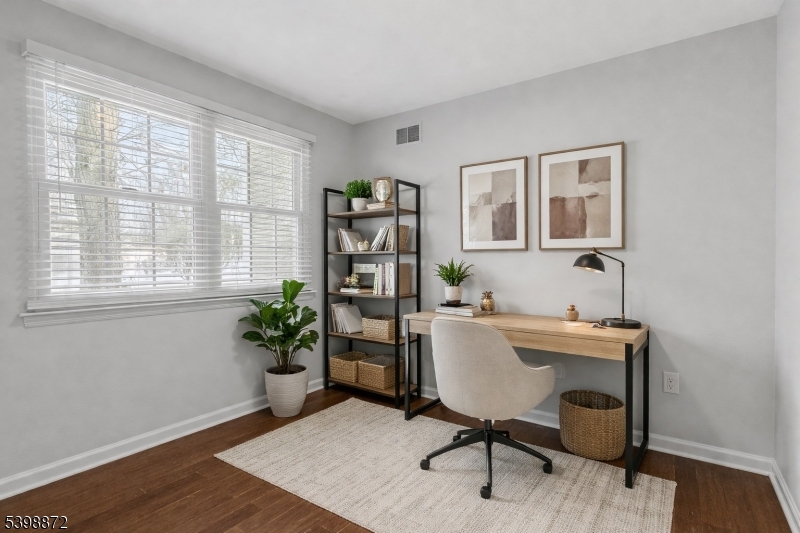 56 Maple Lane Mount Arlington, NJ 07856 - Photo 14 of 34 a view of a workspace with furniture and a window